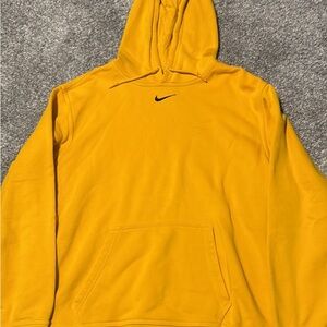 Vintage nike hoodie men’s large center swoosh Y2K